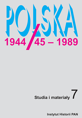 Polska 1944/45 - 1989 Tom 7