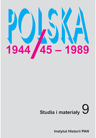 Polska 1944/45 - 1989 Tom 9