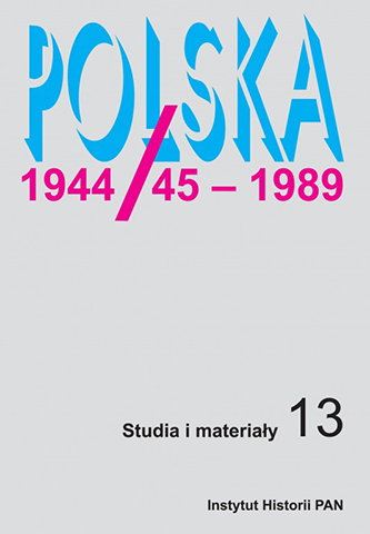 Polska 1944/45 - 1989 Tom 13