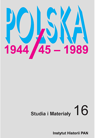 Polska 1944/45 - 1989 Tom 16