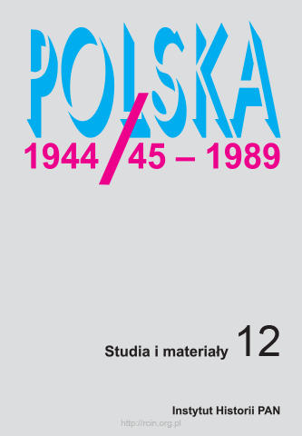 Polska 1944/45 - 1989 Tom 12